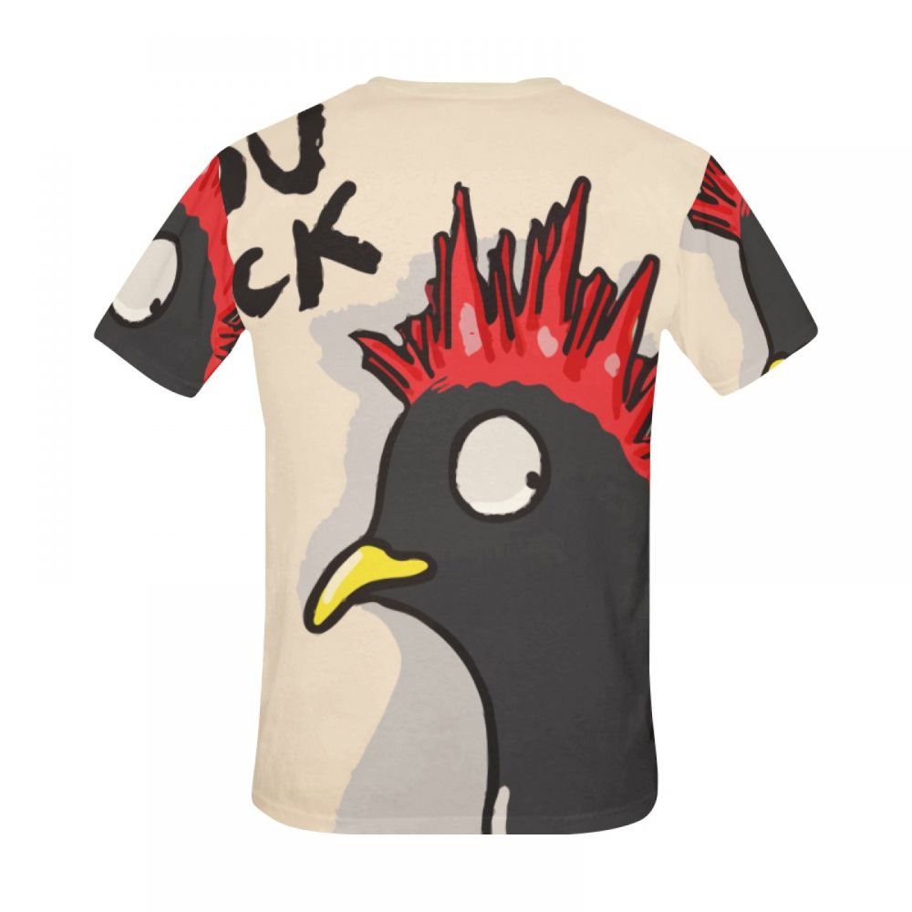 Camiseta Corta Argentina Arte You Rock Pollo Hombre