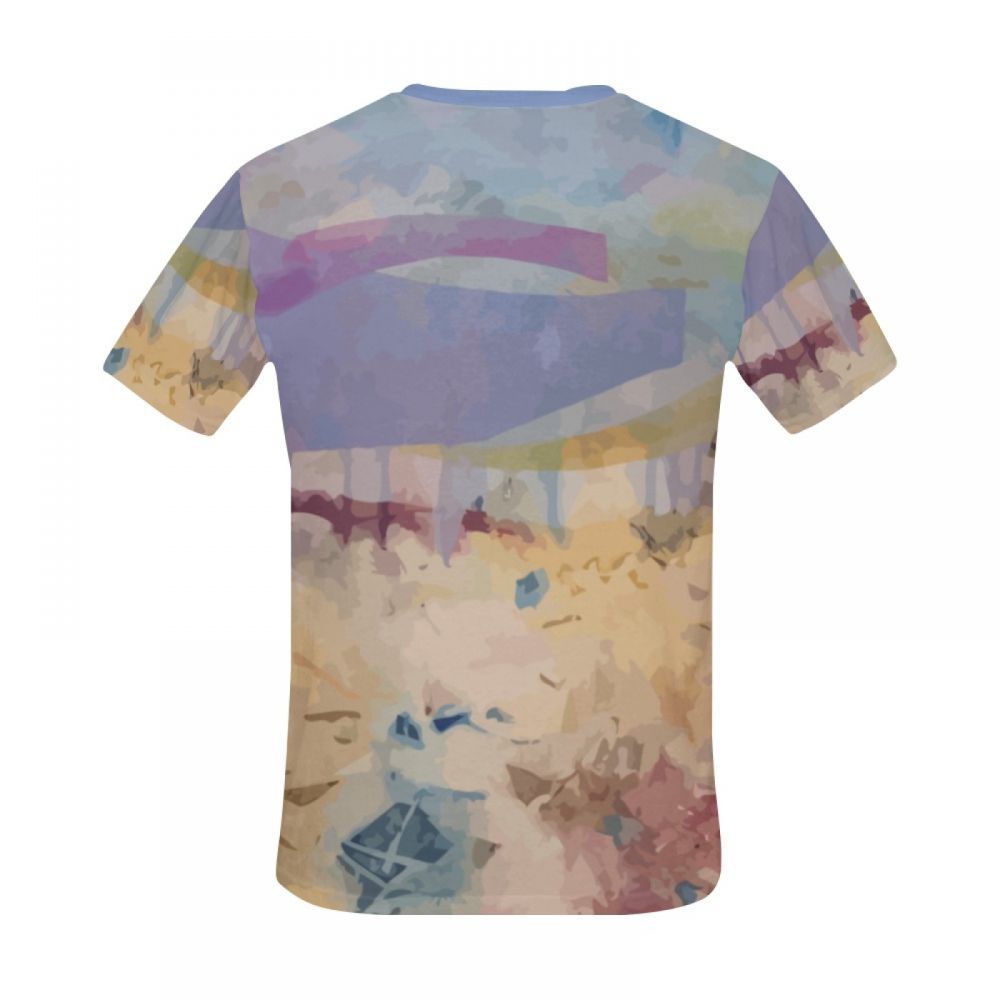 Camiseta Corta Argentina Excursión De Un Día Al Arte Abstracto Hombre