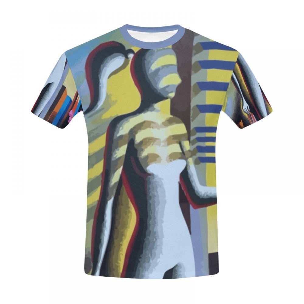 Camiseta Corta Argentina Arte Pop Nuevo Día Hombre