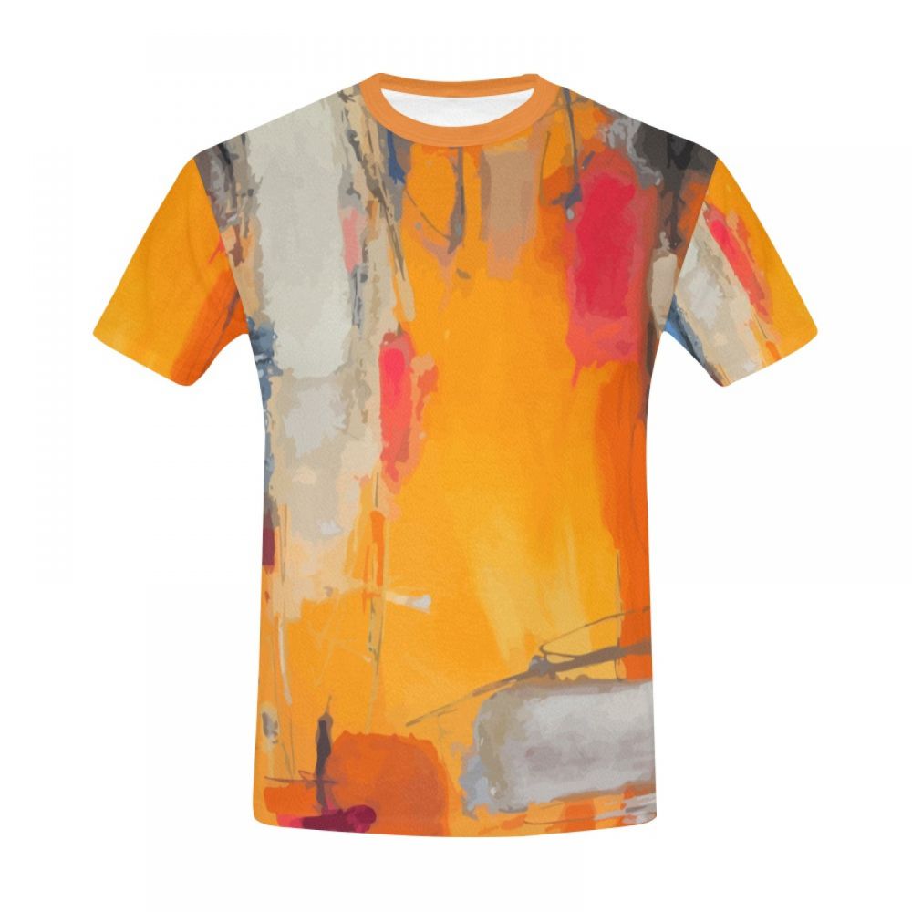 Camiseta Corta Argentina Día Absoluto Del Arte Abstracto Hombre