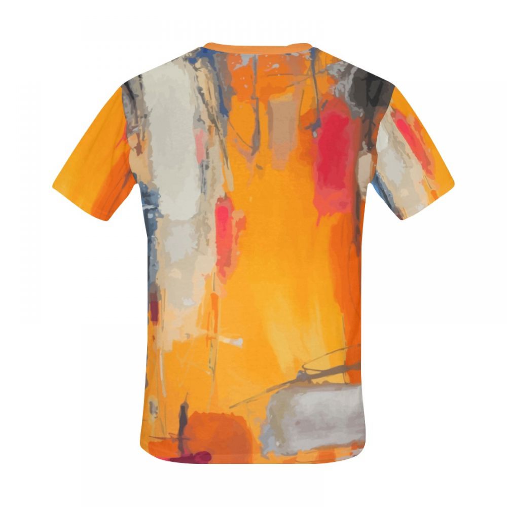 Camiseta Corta Argentina Día Absoluto Del Arte Abstracto Hombre