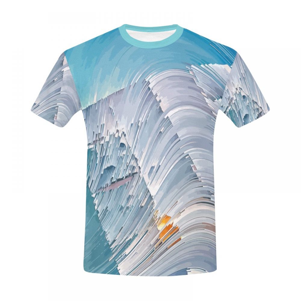 Camiseta Corta Argentina Concha Maldiva De Arte Marino Hombre