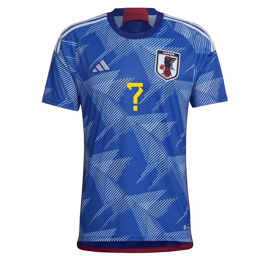 Niño Camiseta Japón Su Nombre #0 Azul Real 1ª Equipación 22-24 Argentina