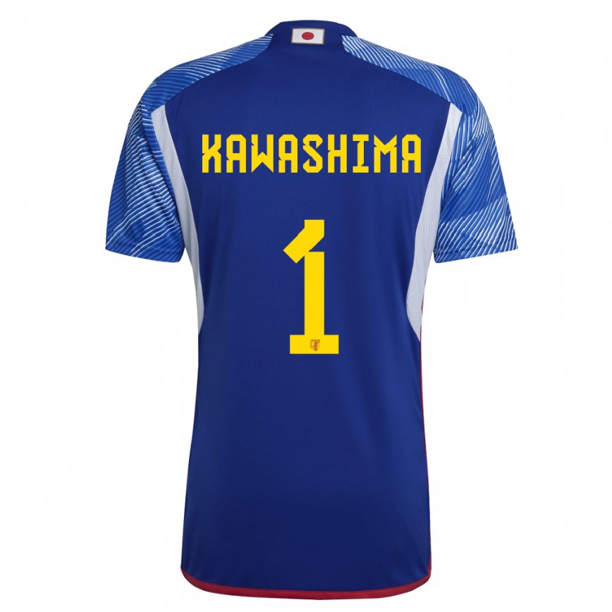 Niño Camiseta Japón Eiji Kawashima #1 Azul Real 1ª Equipación 22-24 Argentina