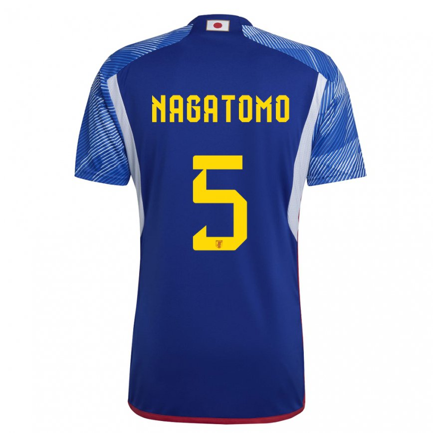 Niño Camiseta Japón Yuto Nagatomo #5 Azul Real 1ª Equipación 22-24 Argentina