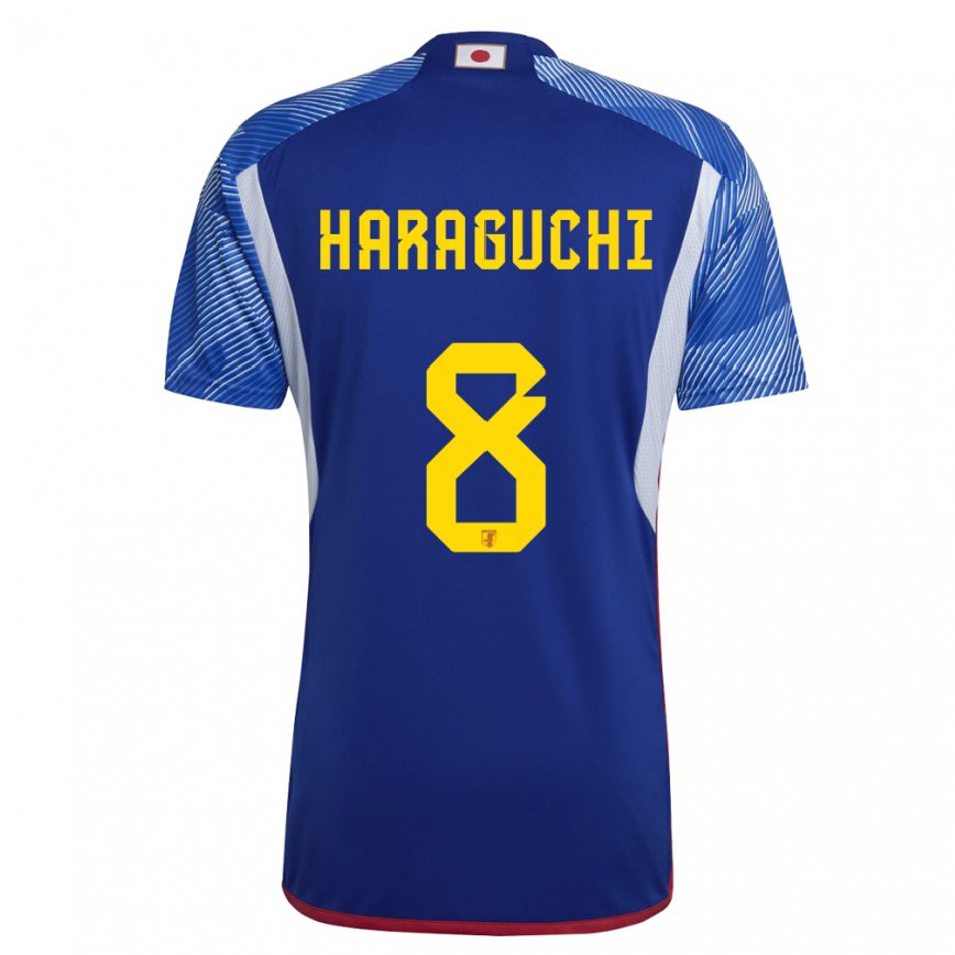 Niño Camiseta Japón Genki Haraguchi #8 Azul Real 1ª Equipación 22-24 Argentina