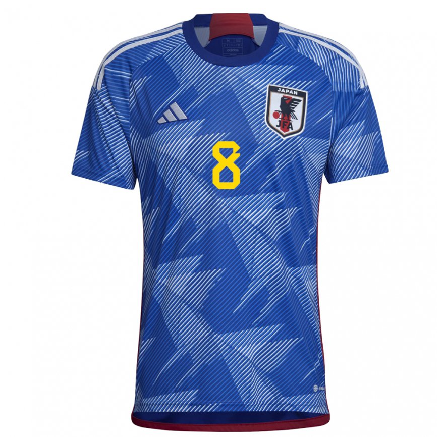 Niño Camiseta Japón Genki Haraguchi #8 Azul Real 1ª Equipación 22-24 Argentina