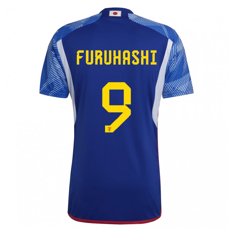 Niño Camiseta Japón Kyogo Furuhashi #9 Azul Real 1ª Equipación 22-24 Argentina