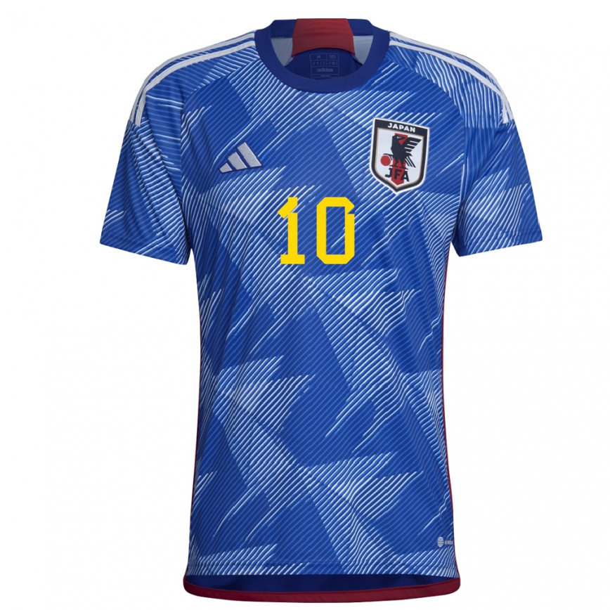 Niño Camiseta Japón Takumi Minamino #10 Azul Real 1ª Equipación 22-24 Argentina