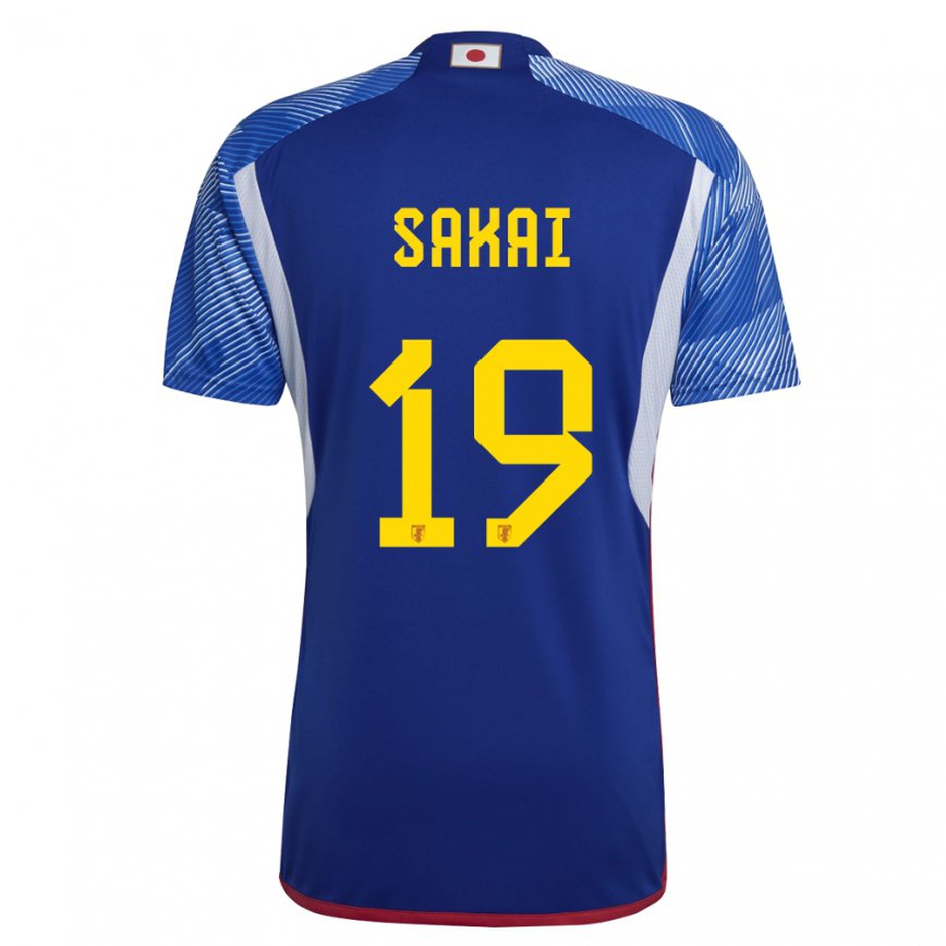 Niño Camiseta Japón Hiroki Sakai #19 Azul Real 1ª Equipación 22-24 Argentina