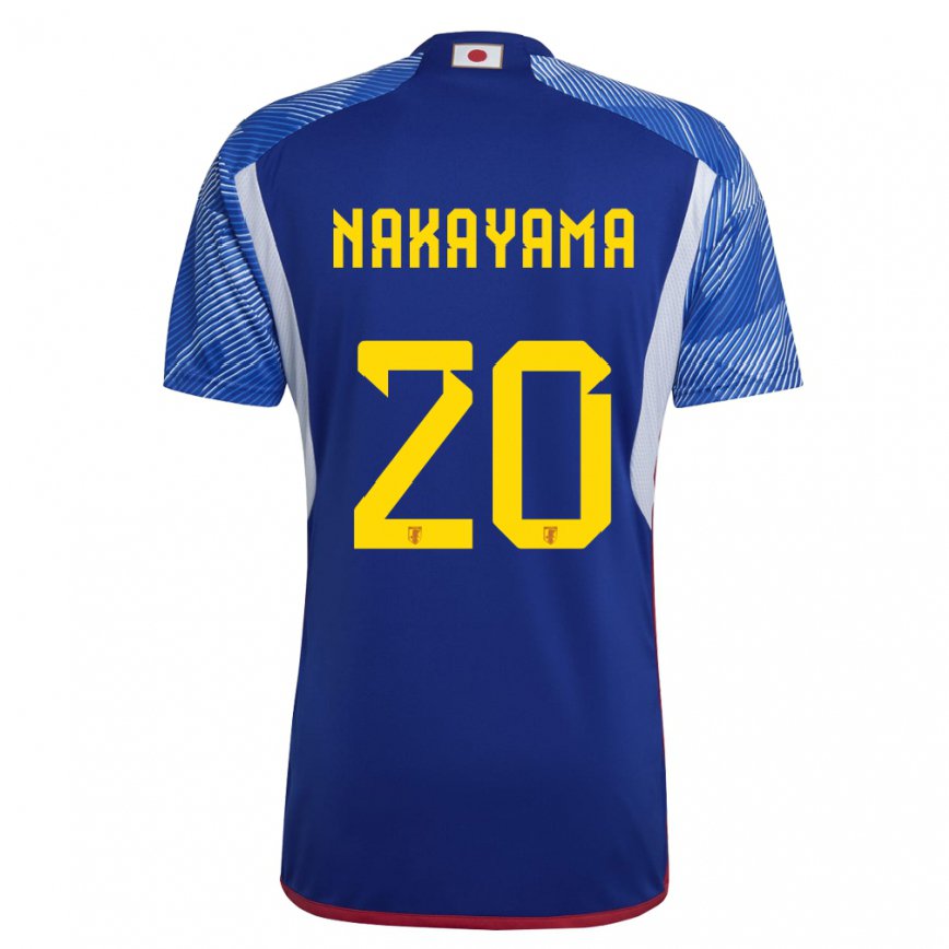 Niño Camiseta Japón Yuta Nakayama #20 Azul Real 1ª Equipación 22-24 Argentina