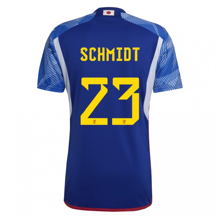 Niño Camiseta Japón Daniel Schmidt #23 Azul Real 1ª Equipación 22-24 Argentina