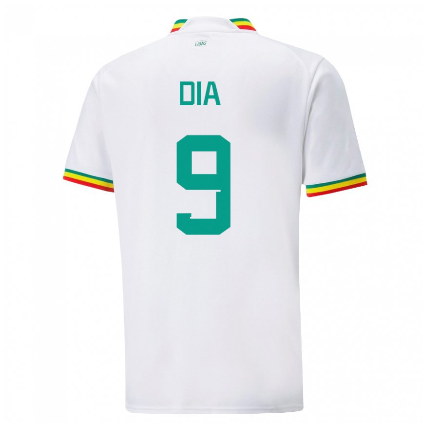 Niño Camiseta Senegal Boulaye Dia #9 Blanco 1ª Equipación 22-24 Argentina