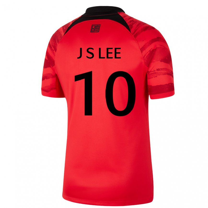 Niño Camiseta Corea Del Sur Jae-sung Lee #10 Rojo Volver 1ª Equipación 22-24 Argentina