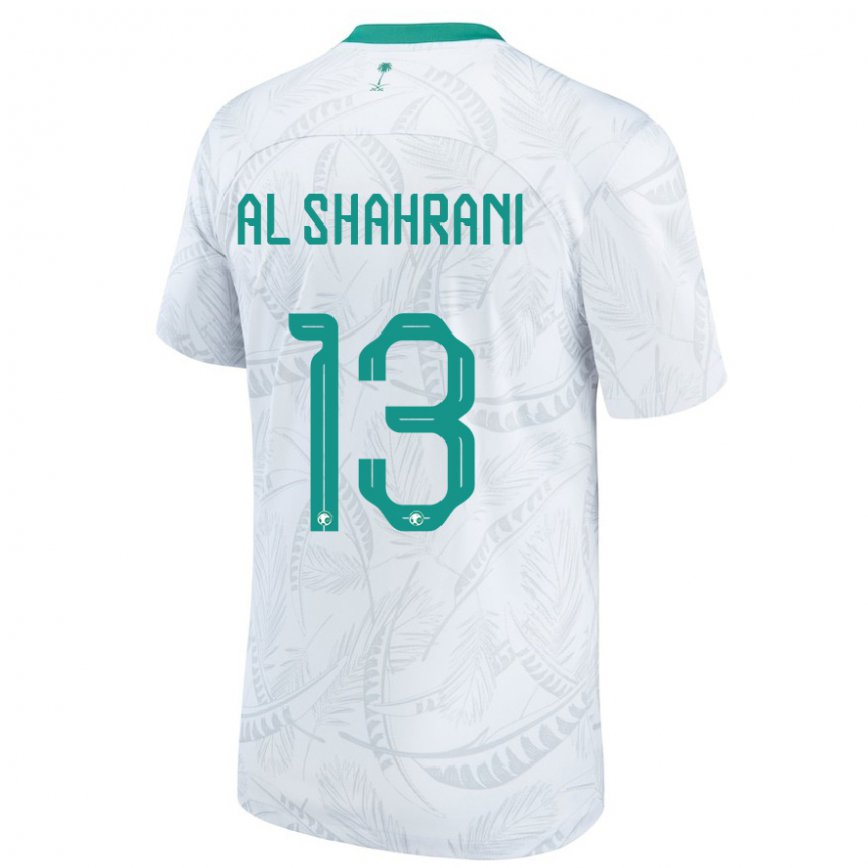 Niño Camiseta Arabia Saudita Yaseer Al Shahrani #13 Blanco 1ª Equipación 22-24 Argentina