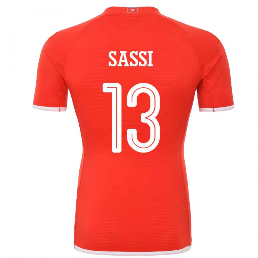 Niño Camiseta Túnez Ferjani Sassi #13 Rojo 1ª Equipación 22-24 Argentina