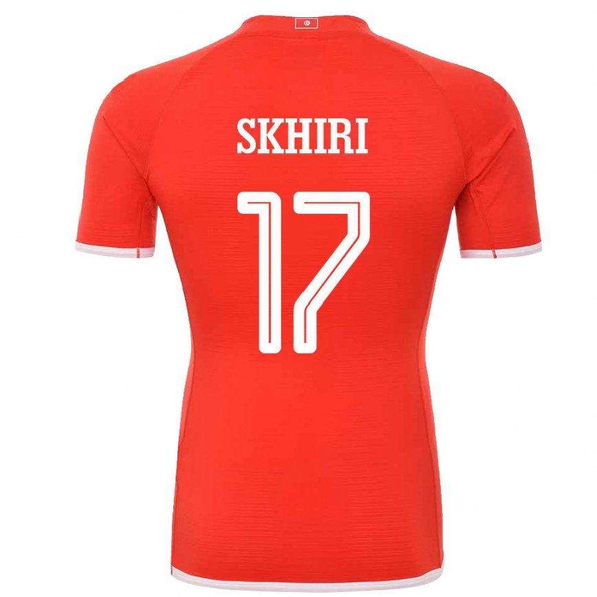 Niño Camiseta Túnez Ellyes Skhiri #17 Rojo 1ª Equipación 22-24 Argentina