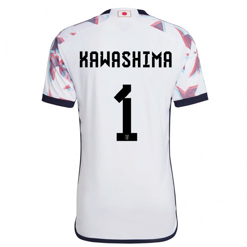 Niño Camiseta Japón Eiji Kawashima #1 Blanco 2ª Equipación 22-24 Argentina