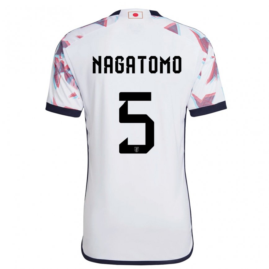 Niño Camiseta Japón Yuto Nagatomo #5 Blanco 2ª Equipación 22-24 Argentina