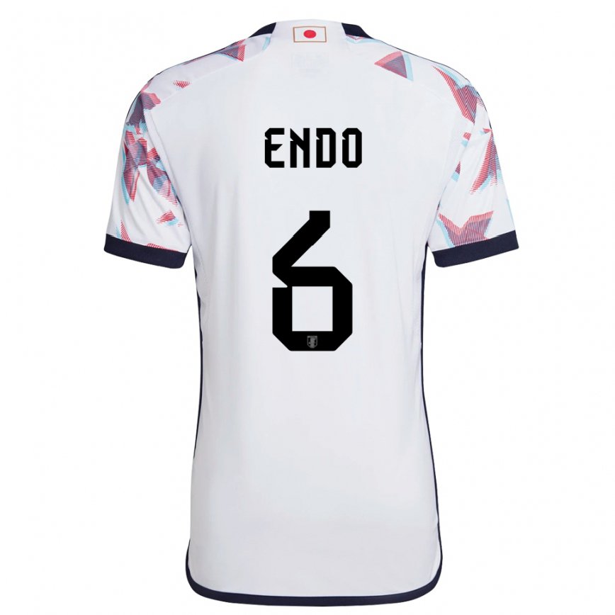 Niño Camiseta Japón Wataru Endo #6 Blanco 2ª Equipación 22-24 Argentina