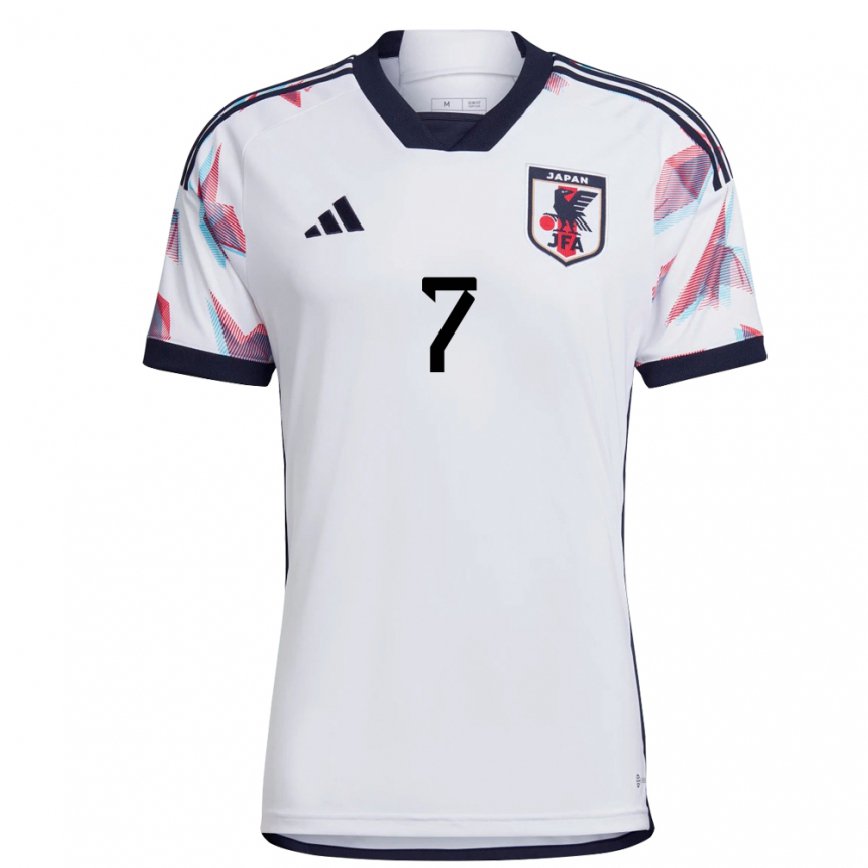 Niño Camiseta Japón Gaku Shibasaki #7 Blanco 2ª Equipación 22-24 Argentina