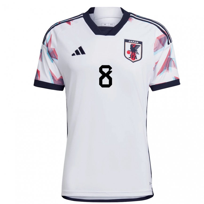 Niño Camiseta Japón Genki Haraguchi #8 Blanco 2ª Equipación 22-24 Argentina