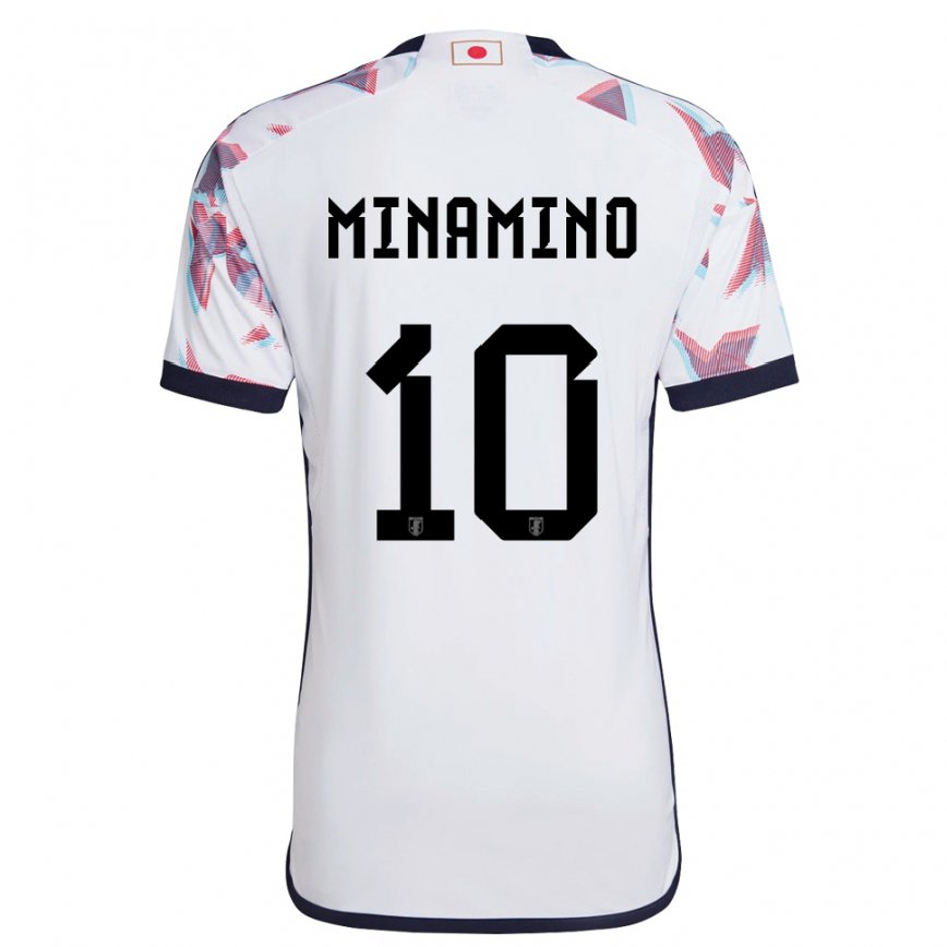 Niño Camiseta Japón Takumi Minamino #10 Blanco 2ª Equipación 22-24 Argentina