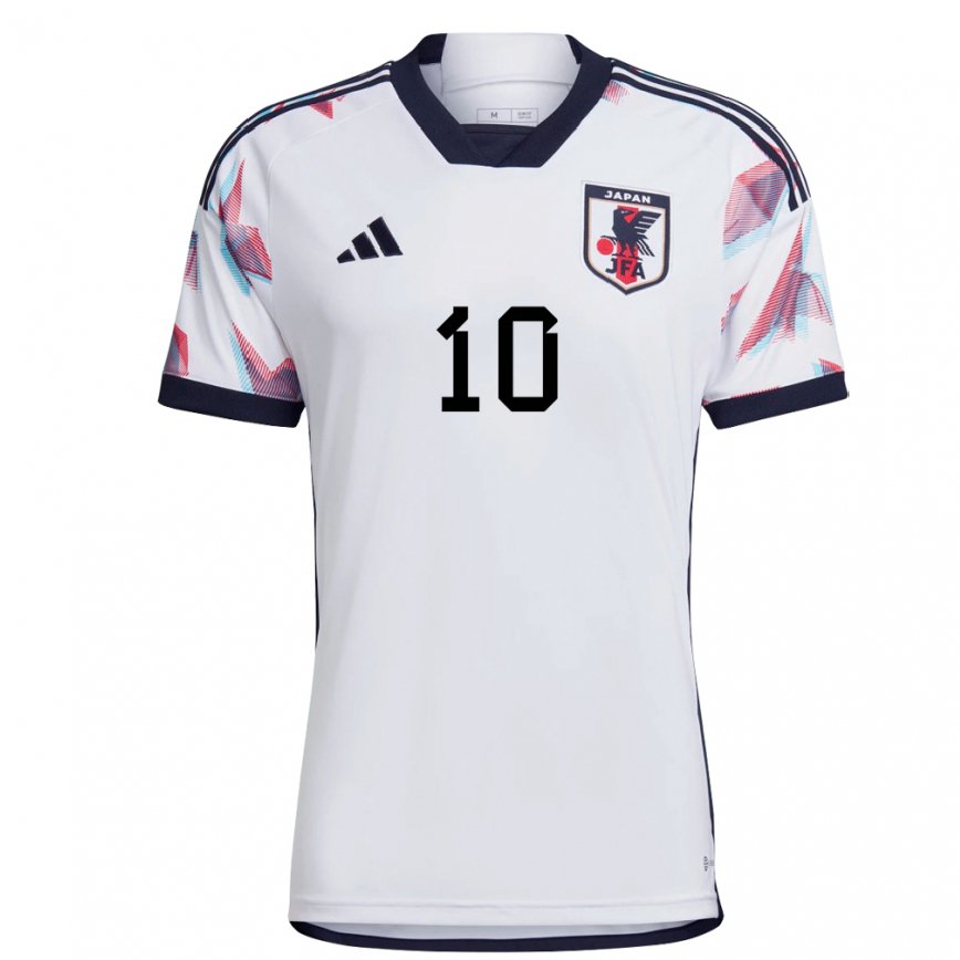 Niño Camiseta Japón Takumi Minamino #10 Blanco 2ª Equipación 22-24 Argentina