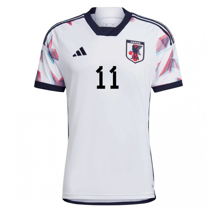 Niño Camiseta Japón Takefusa Kubo #11 Blanco 2ª Equipación 22-24 Argentina