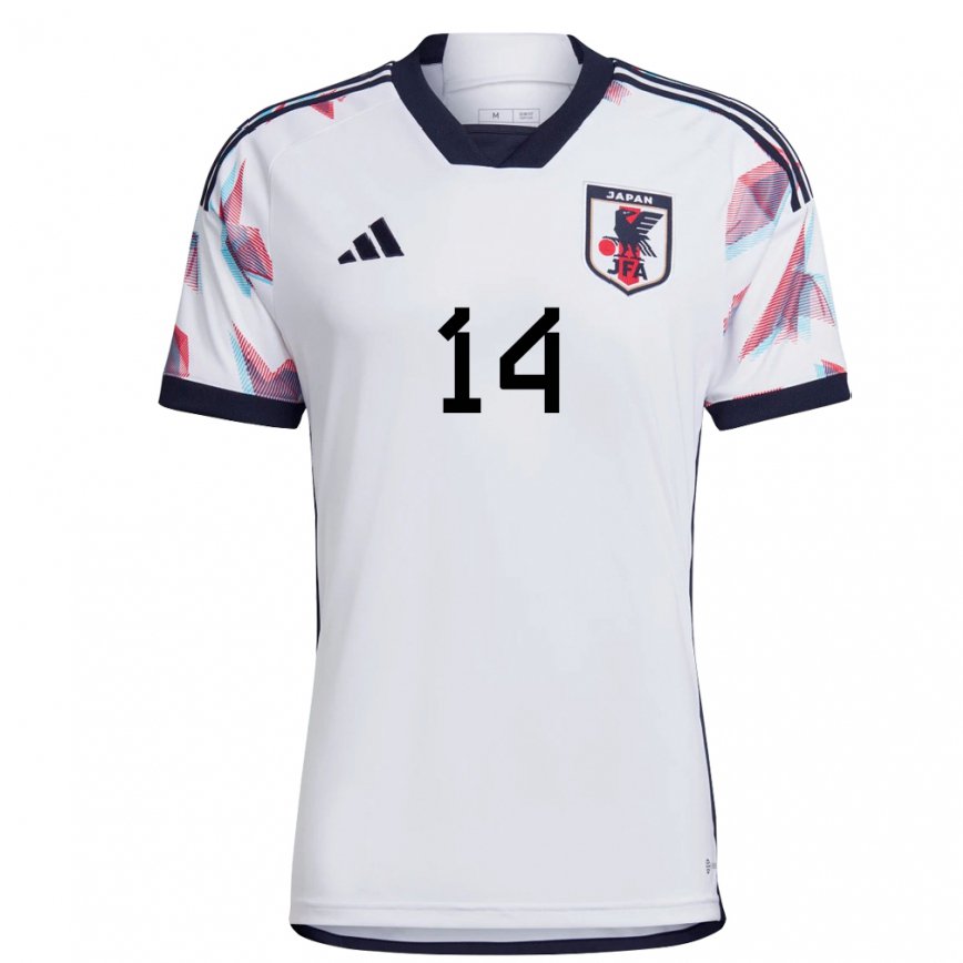 Niño Camiseta Japón Junya Ito #14 Blanco 2ª Equipación 22-24 Argentina