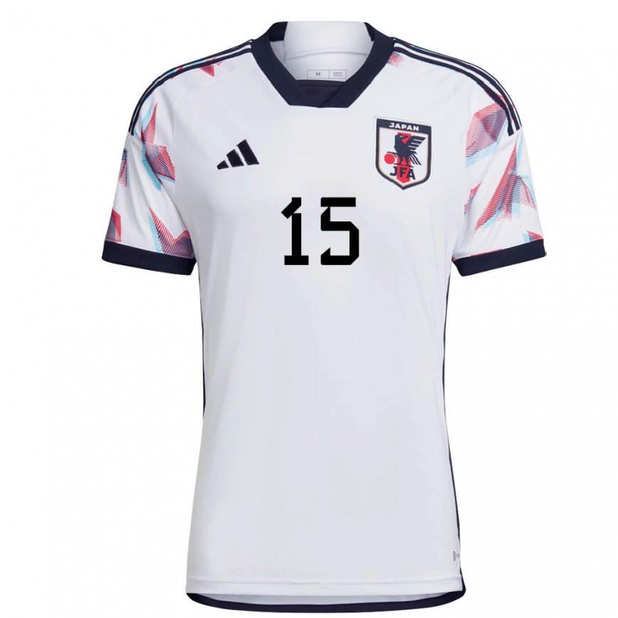 Niño Camiseta Japón Daichi Kamada #15 Blanco 2ª Equipación 22-24 Argentina