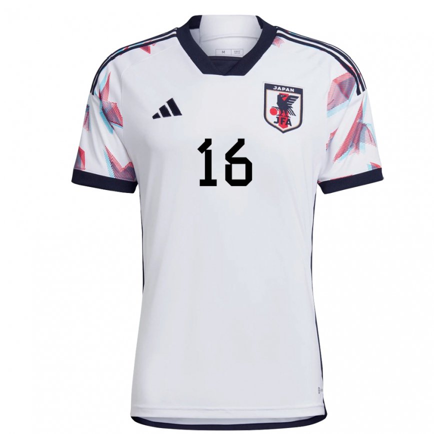 Niño Camiseta Japón Takehiro Tomiyasu #16 Blanco 2ª Equipación 22-24 Argentina