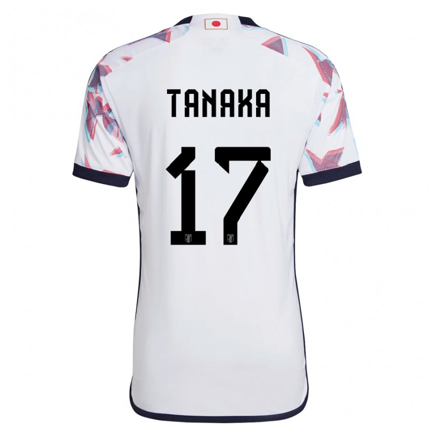 Niño Camiseta Japón Ao Tanaka #17 Blanco 2ª Equipación 22-24 Argentina