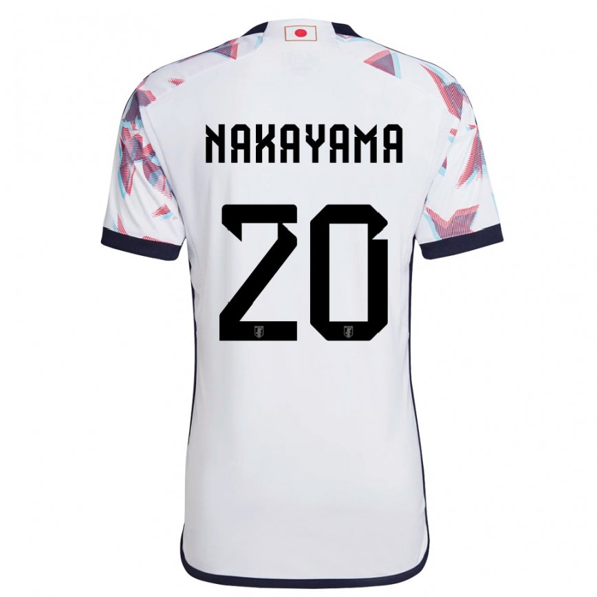 Niño Camiseta Japón Yuta Nakayama #20 Blanco 2ª Equipación 22-24 Argentina