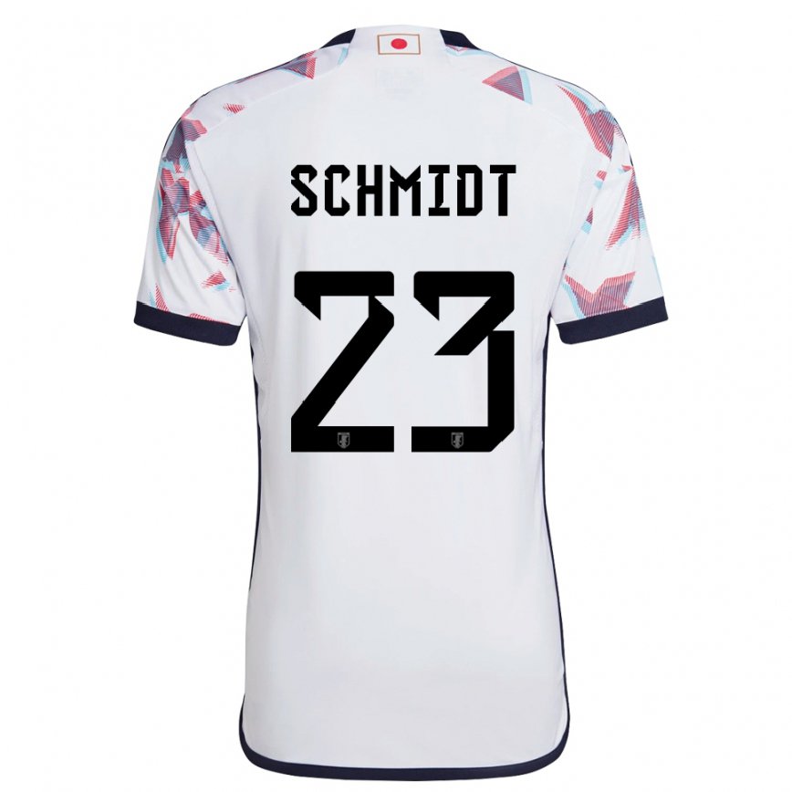 Niño Camiseta Japón Daniel Schmidt #23 Blanco 2ª Equipación 22-24 Argentina