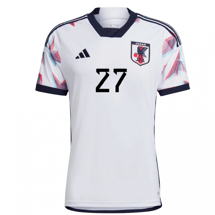 Niño Camiseta Japón Yuki Soma #27 Blanco 2ª Equipación 22-24 Argentina