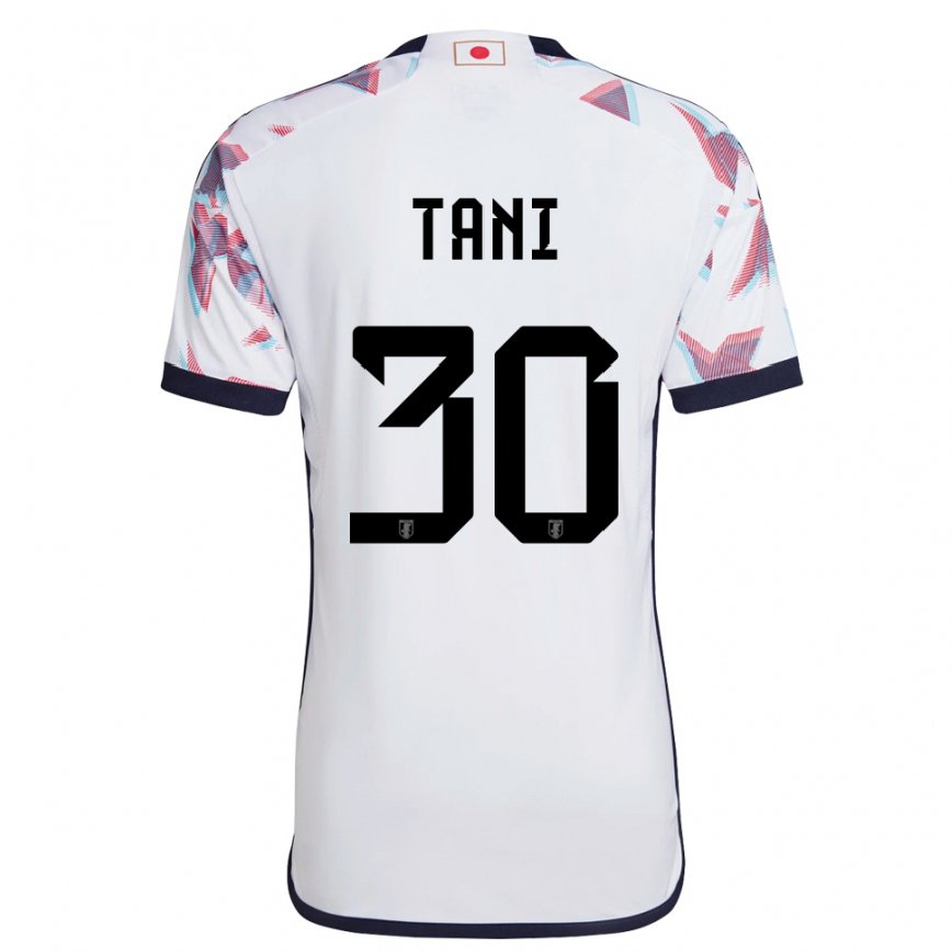 Niño Camiseta Japón Kosei Tani #30 Blanco 2ª Equipación 22-24 Argentina