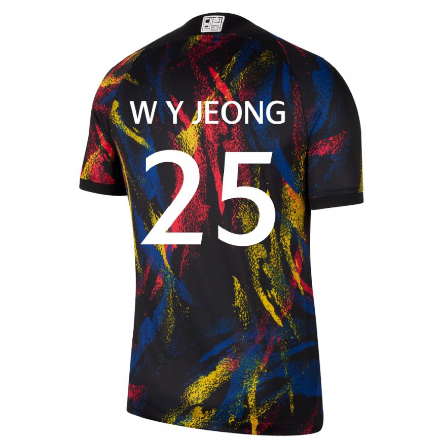 Niño Camiseta Corea Del Sur Woo-yeong Jeong #25 Multicolores 2ª Equipación 22-24 Argentina