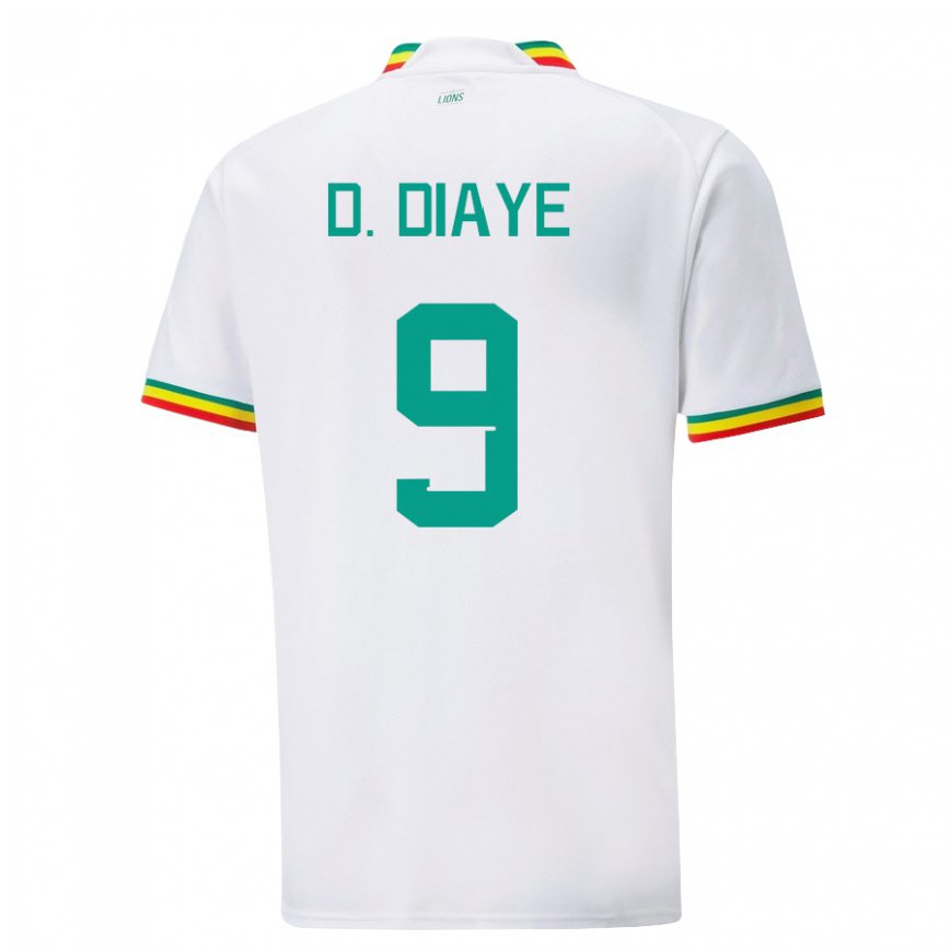 Niño Camiseta Senegal Dialy N Diaye #9 Blanco 1ª Equipación 22-24 Argentina