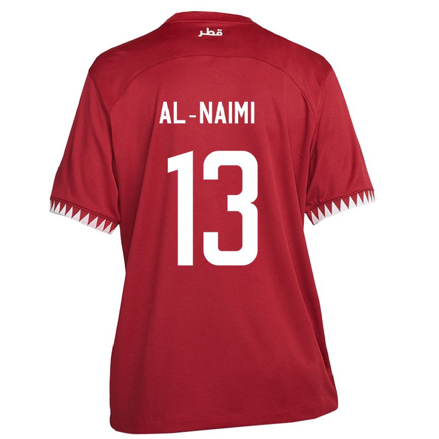 Niño Camiseta Catar Zahra Al Naimi #13 Granate 1ª Equipación 22-24 Argentina