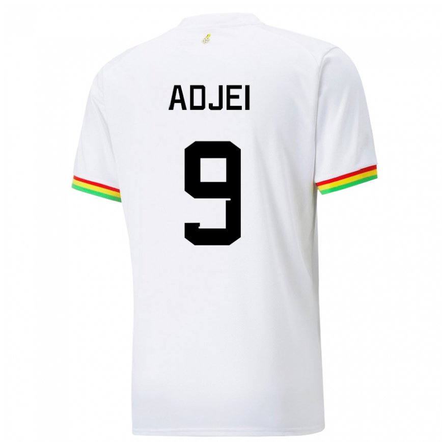 Niño Camiseta Ghana Vivian Adjei #9 Blanco 1ª Equipación 22-24 Argentina