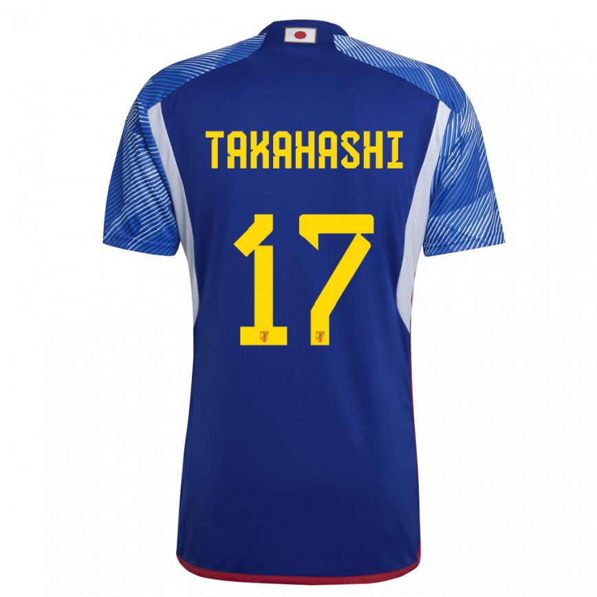 Niño Camiseta Japón Hana Takahashi #17 Azul Real 1ª Equipación 22-24 Argentina