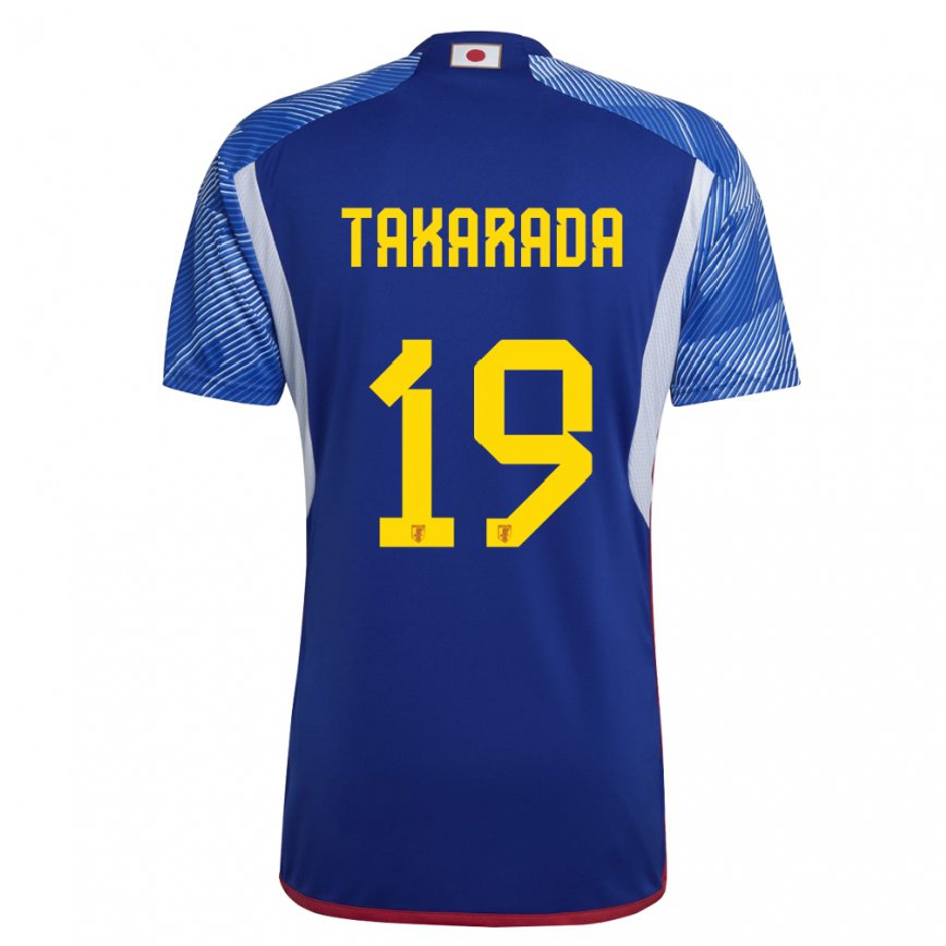 Niño Camiseta Japón Saori Takarada #19 Azul Real 1ª Equipación 22-24 Argentina