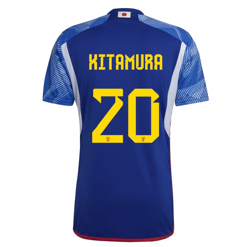 Niño Camiseta Japón Nanami Kitamura #20 Azul Real 1ª Equipación 22-24 Argentina