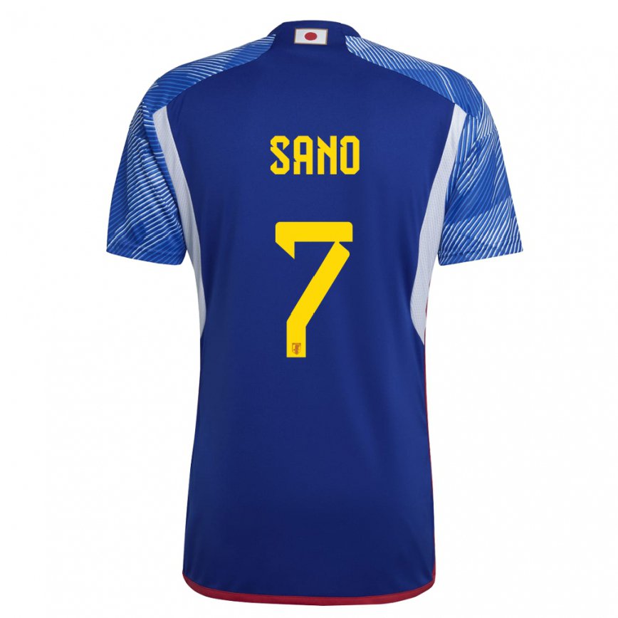 Niño Camiseta Japón Kodai Sano #7 Azul Real 1ª Equipación 22-24 Argentina