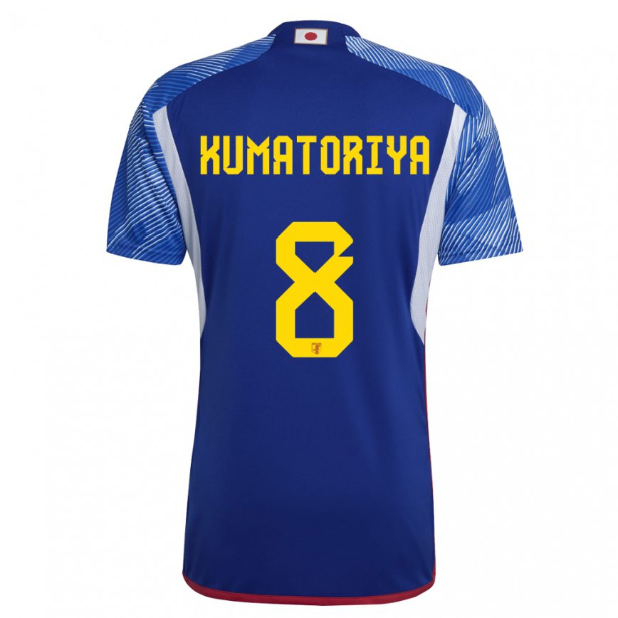 Niño Camiseta Japón Issei Kumatoriya #8 Azul Real 1ª Equipación 22-24 Argentina