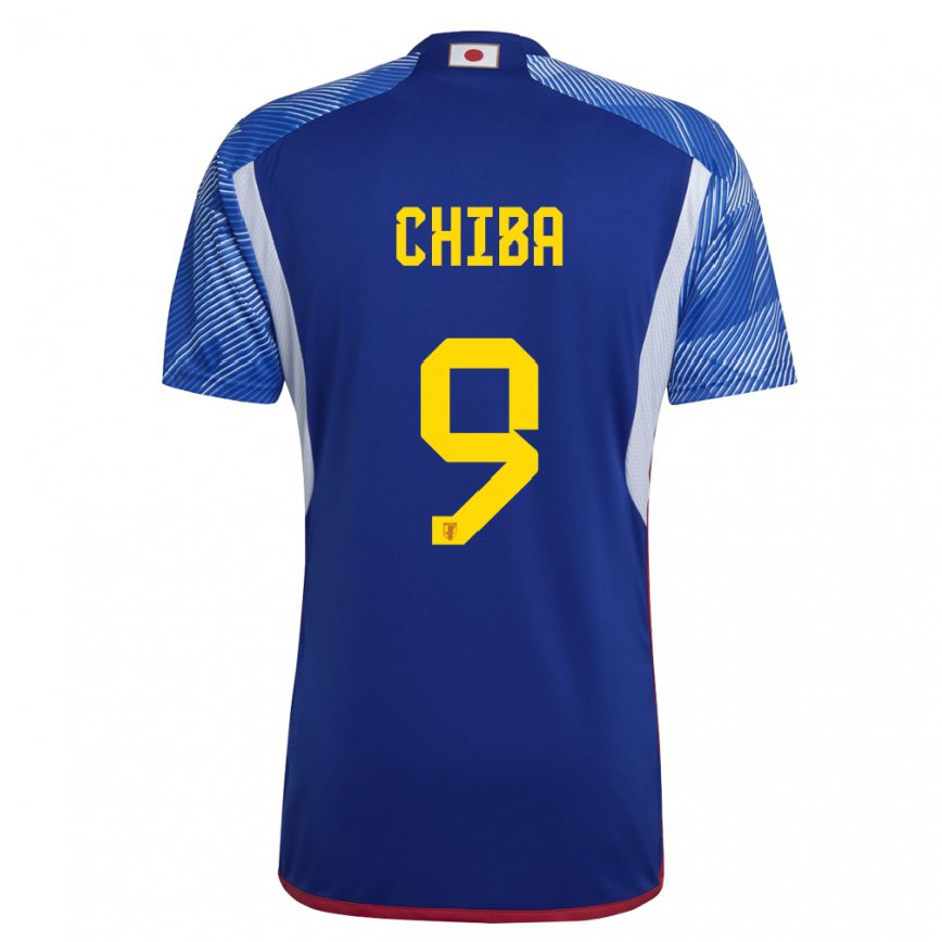 Niño Camiseta Japón Kanta Chiba #9 Azul Real 1ª Equipación 22-24 Argentina