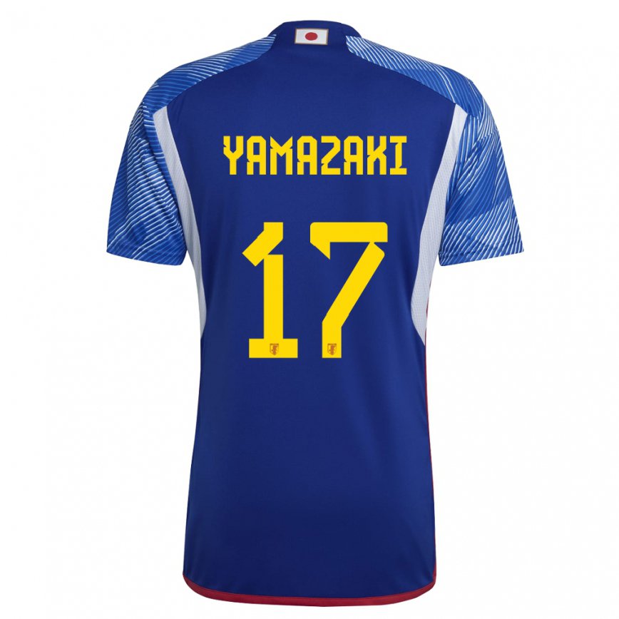 Niño Camiseta Japón Taishin Yamazaki #17 Azul Real 1ª Equipación 22-24 Argentina