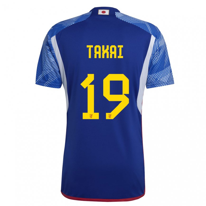 Niño Camiseta Japón Kota Takai #19 Azul Real 1ª Equipación 22-24 Argentina