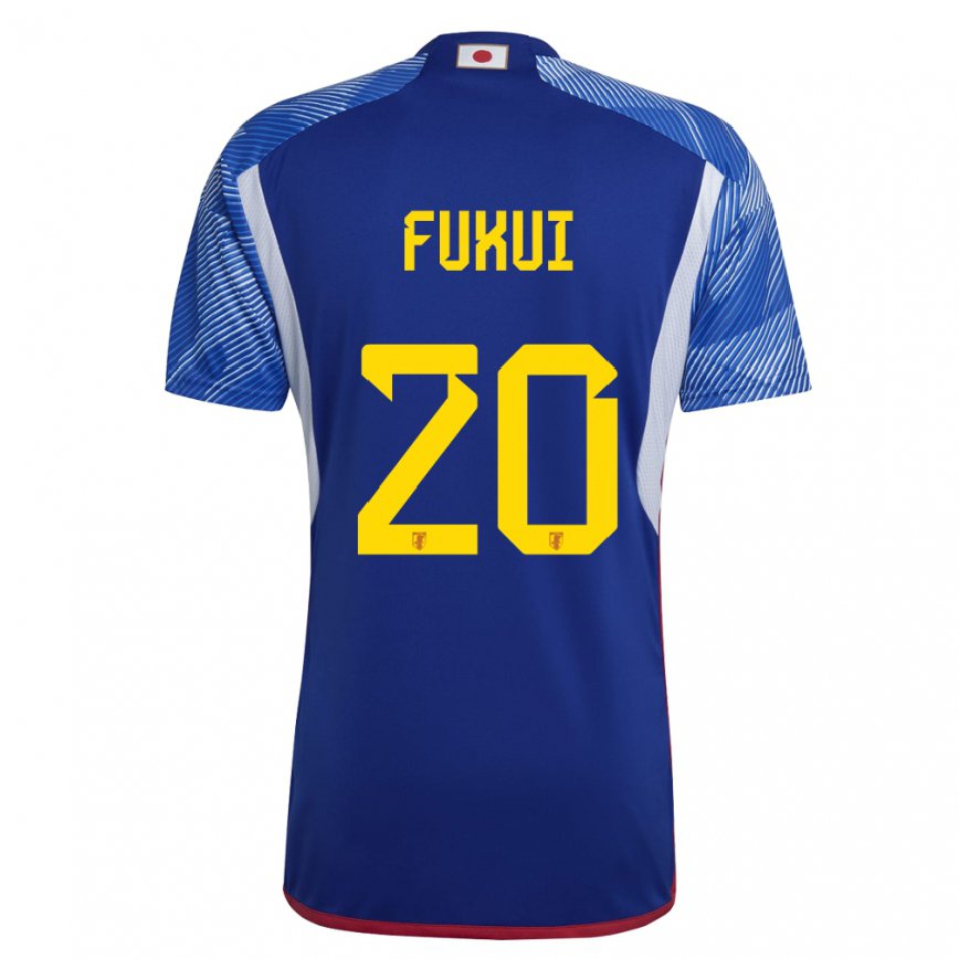 Niño Camiseta Japón Taichi Fukui #20 Azul Real 1ª Equipación 22-24 Argentina